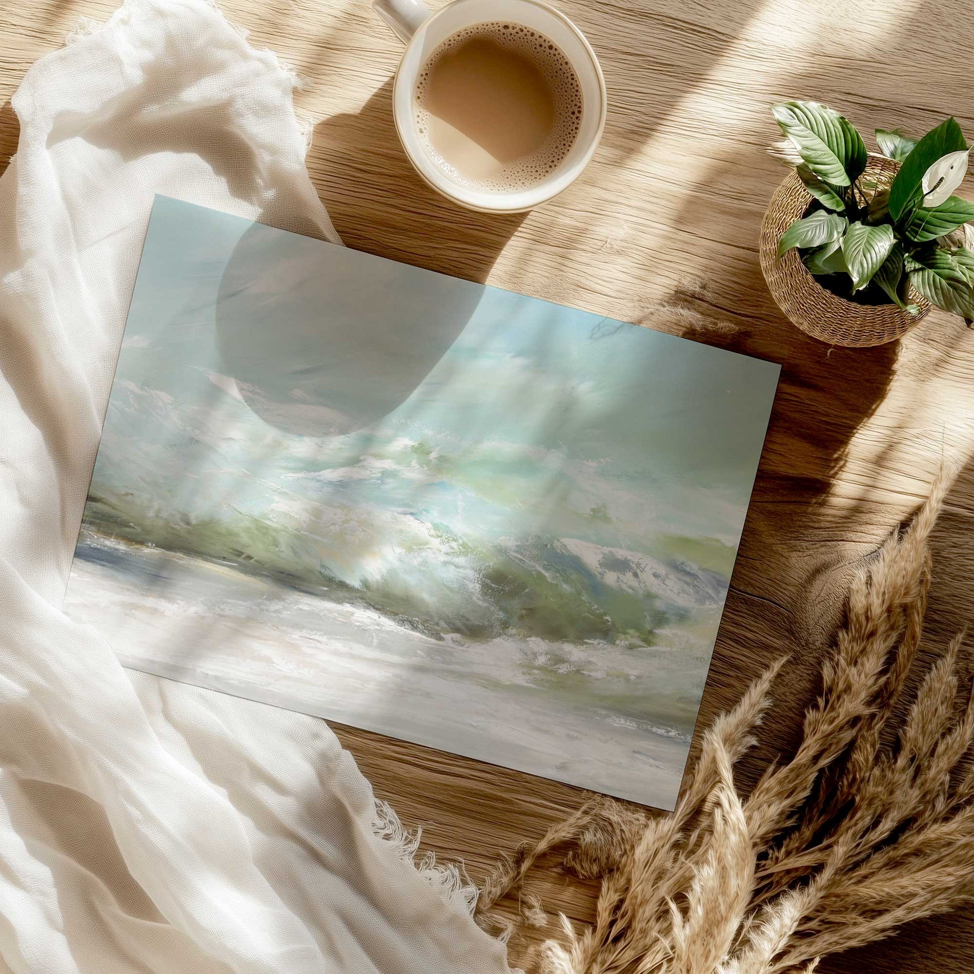 [Color:Rolled Print], Picture of close up of art