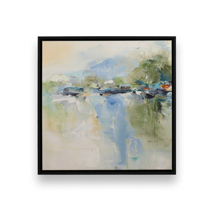 [Color:Satin Black], Picture of art in a Satin Black frame