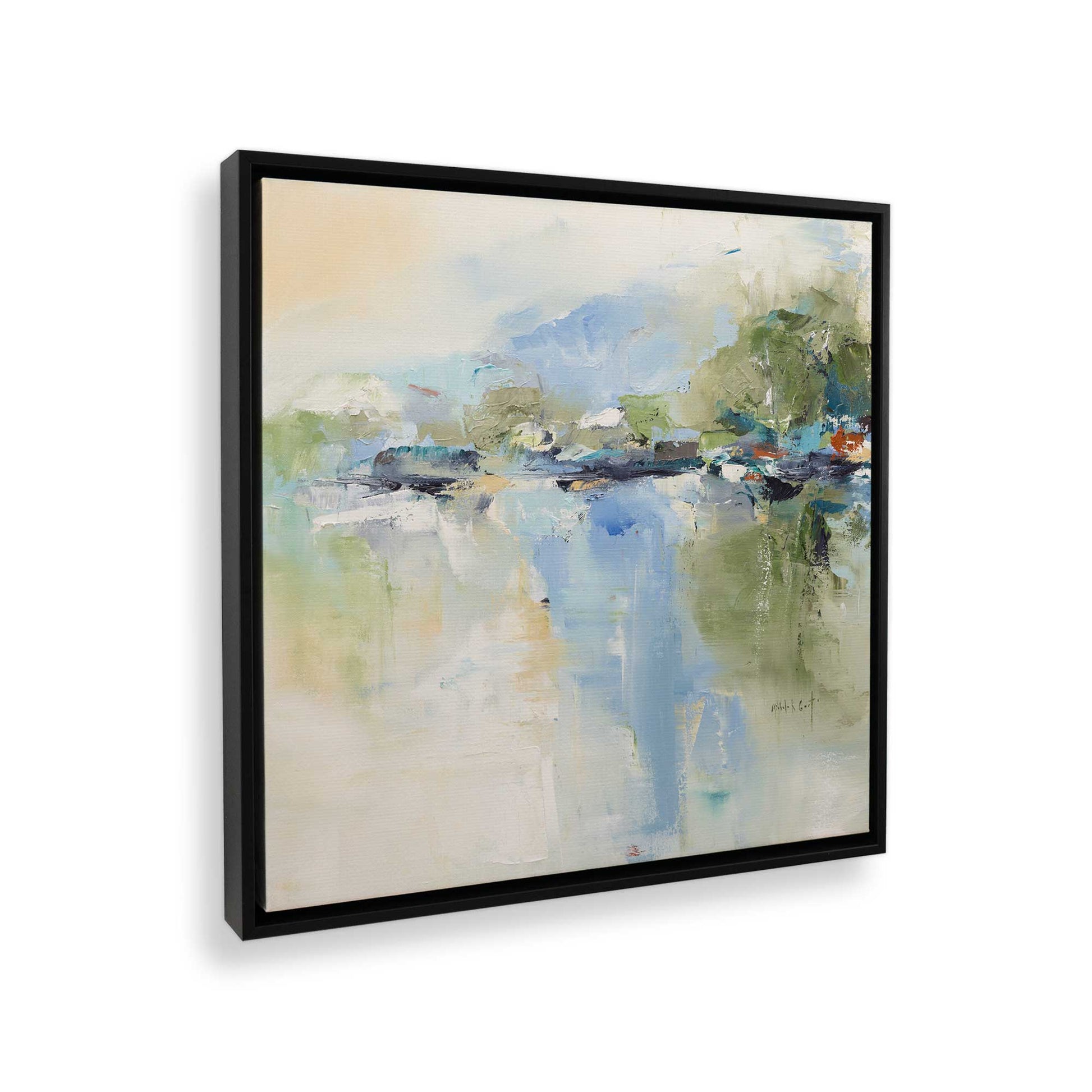 [Color:Satin Black], Picture of the corner of the art