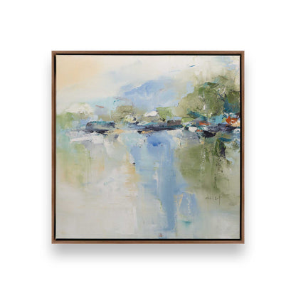 [Color:Walnut], Picture of art in a Walnut frame