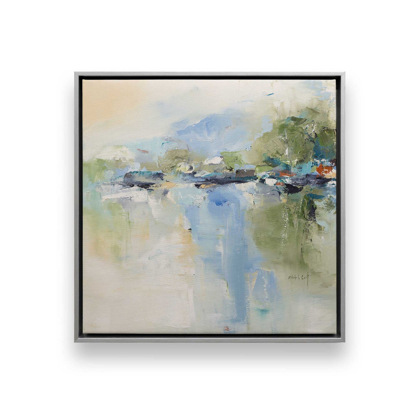[Color:Polished Chrome], Picture of art in a Polished Chrome frame