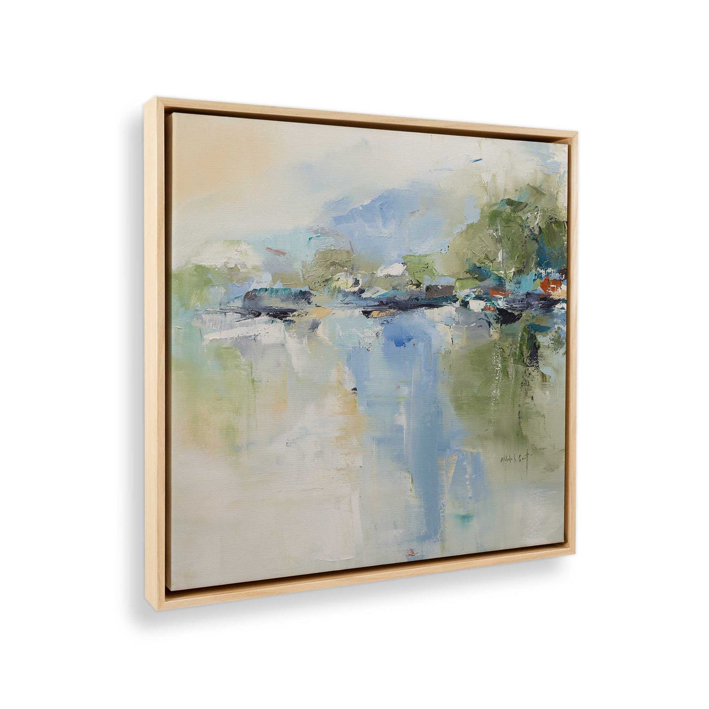 [Color:American Maple], Picture of the corner of the art