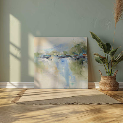 Picture of art in a room