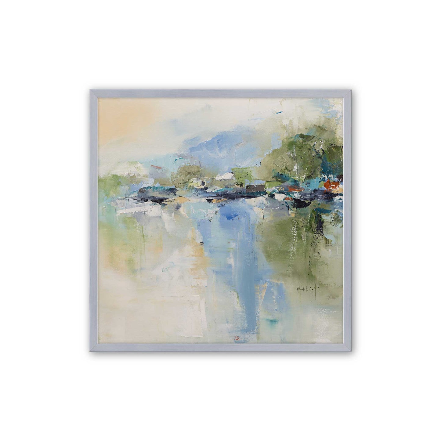 [Color:Polished Chrome], Picture of art in a Polished Chrome frame