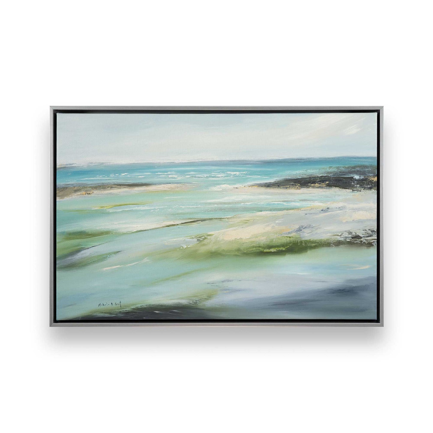 [Color:Polished Chrome], Picture of art in a Polished Chrome frame
