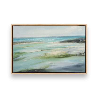 [Color:American Maple], Picture of art in a American Maple frame