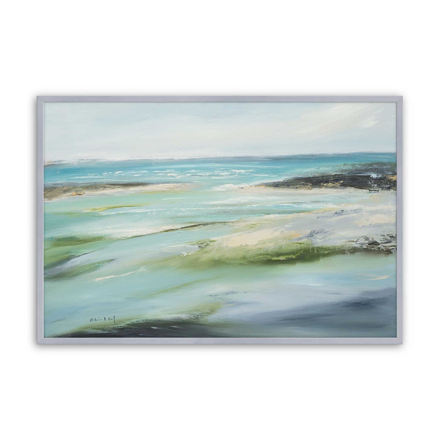[Color:Polished Chrome], Picture of art in a Polished Chrome frame