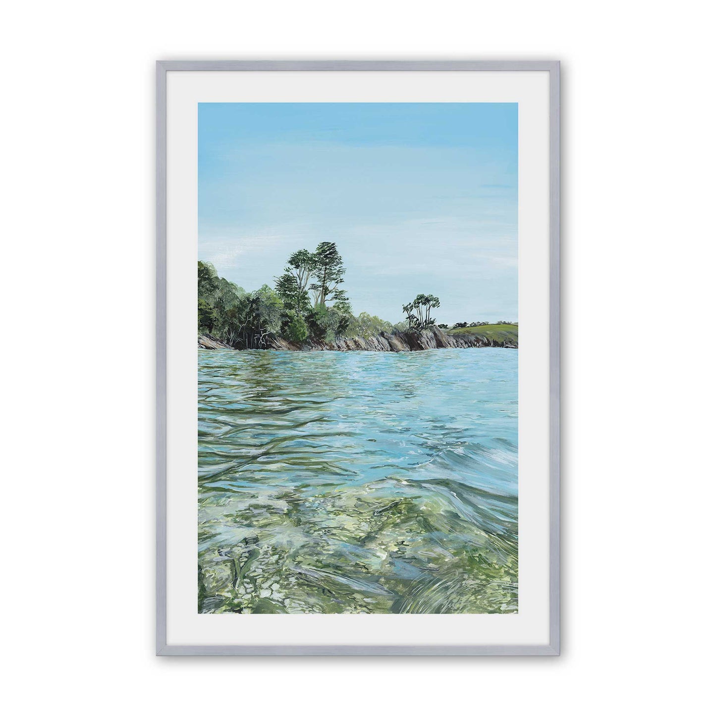 [Color:Polished Chrome], Picture of art in a Polished Chrome frame