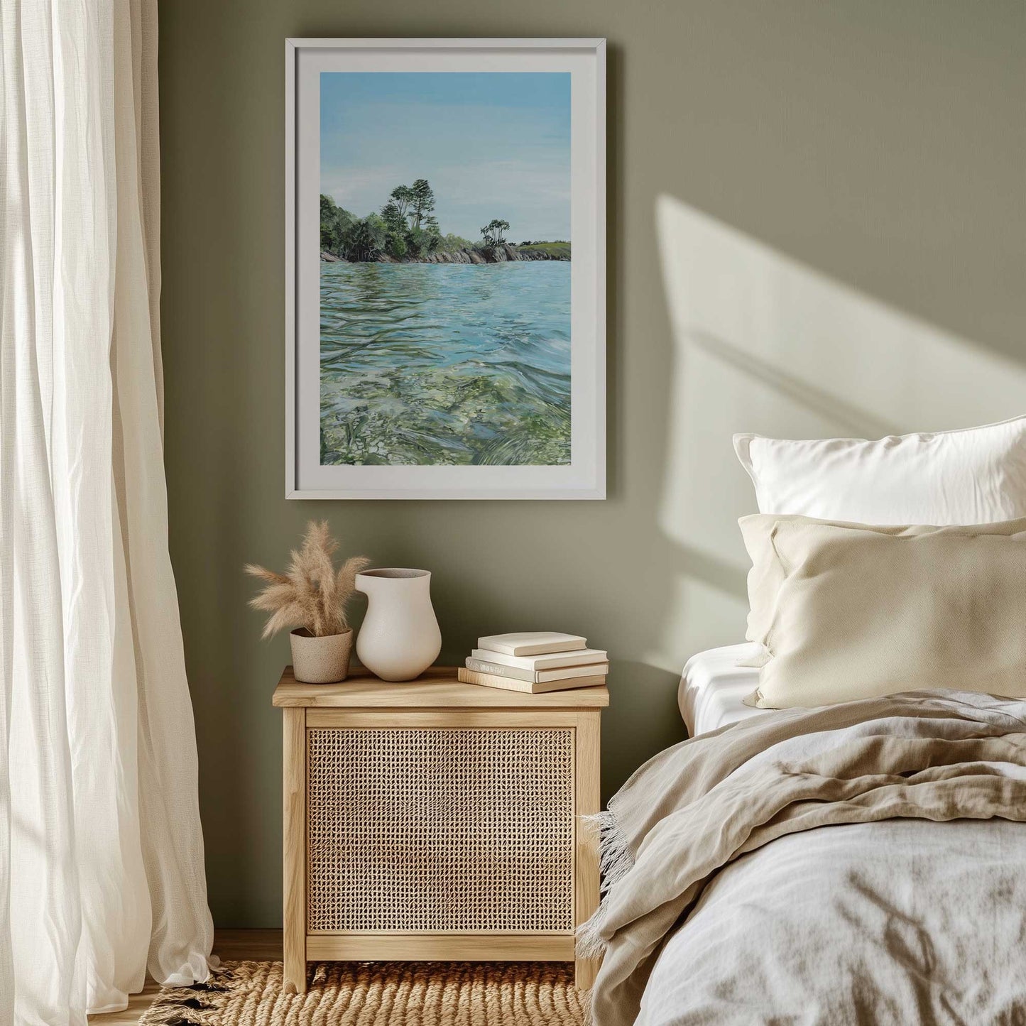 Picture of art in a room