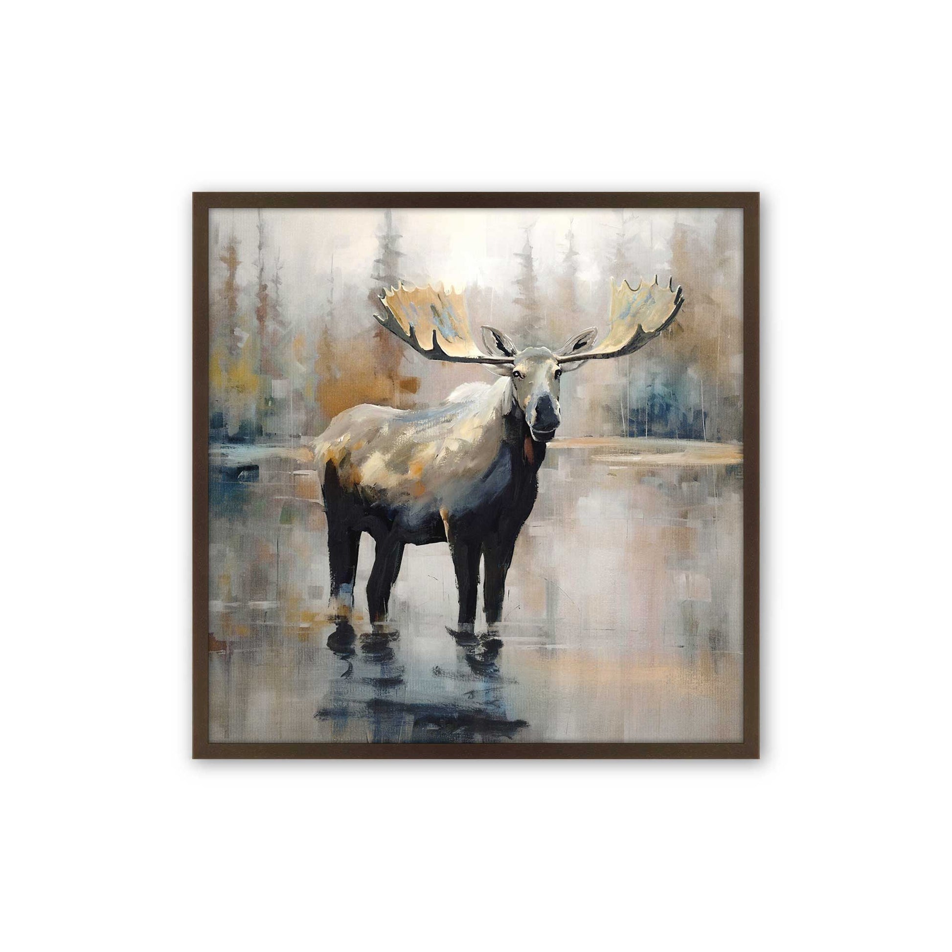 [Color:Espresso], Picture of art in a Espresso frame