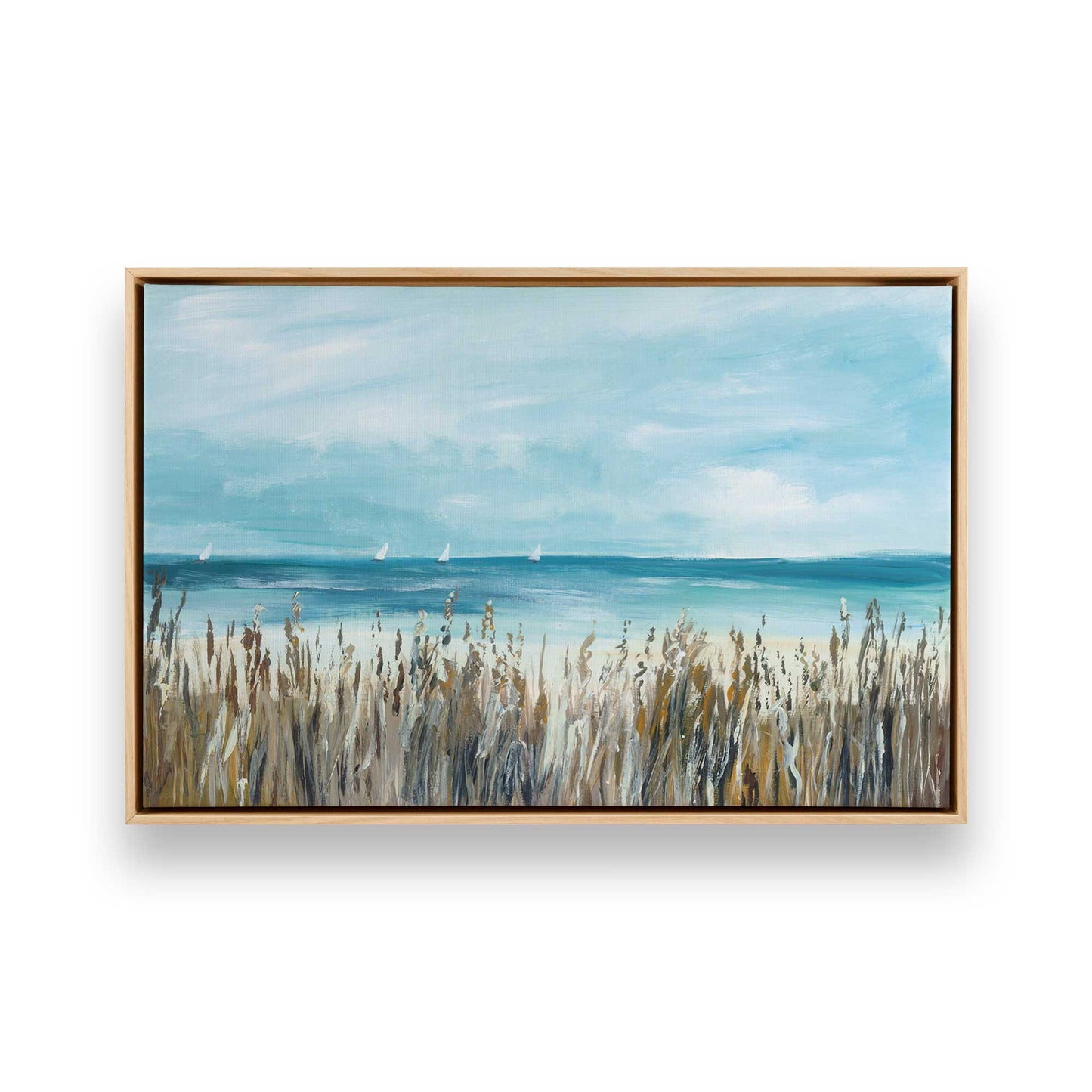 [Color:American Maple], Picture of art in a American Maple frame
