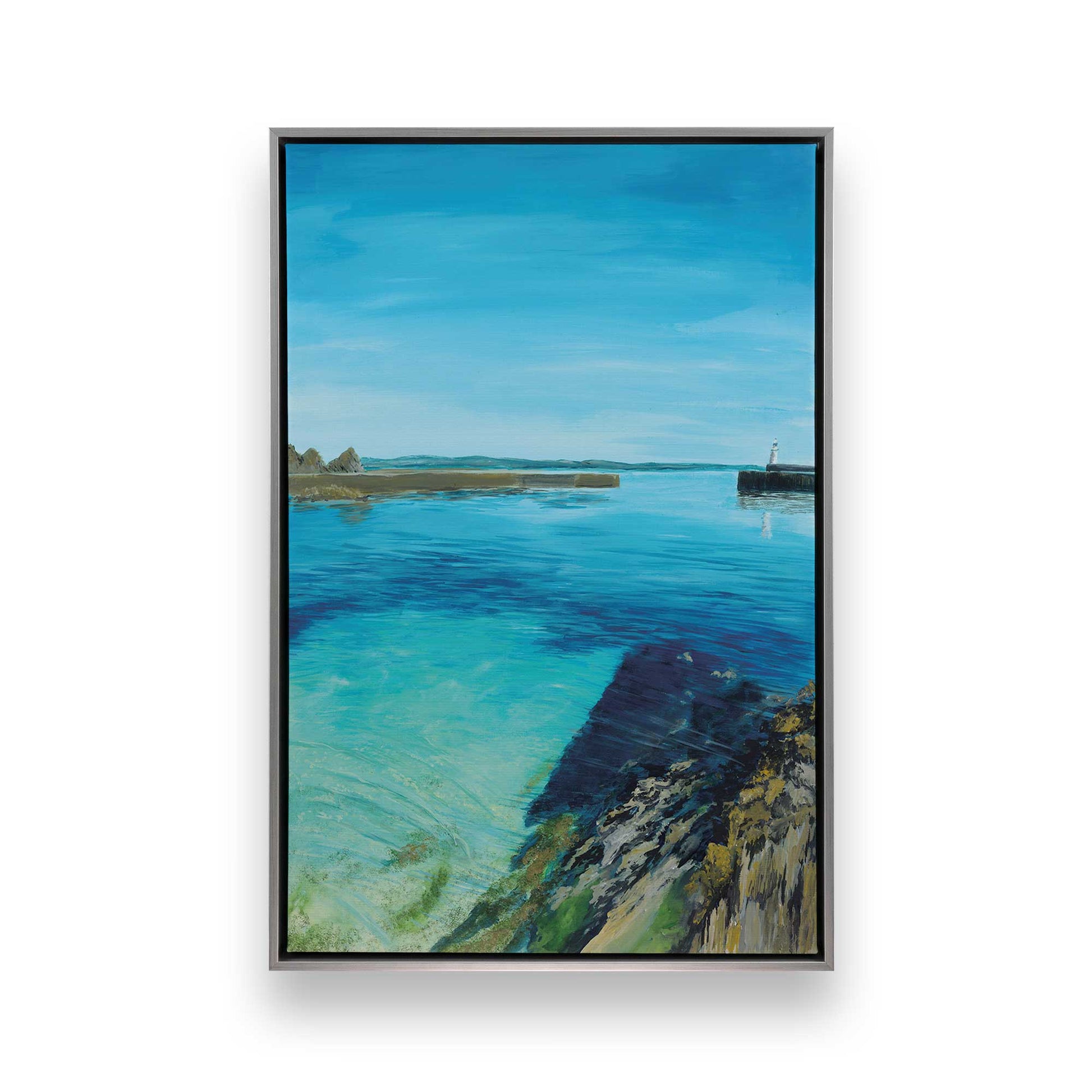 [Color:Polished Chrome], Picture of art in a Polished Chrome frame