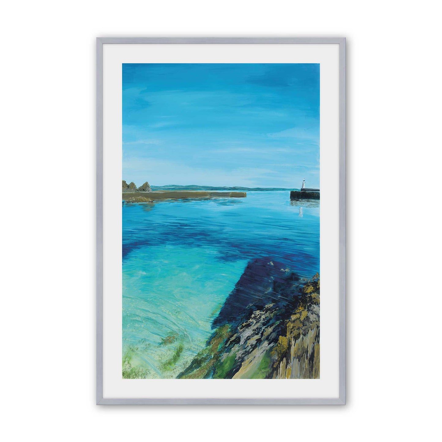 [Color:Polished Chrome], Picture of art in a Polished Chrome frame