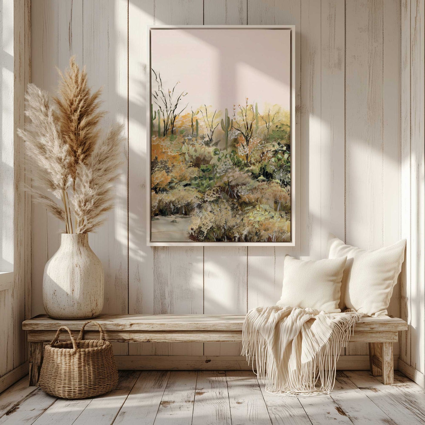 Picture of art in a room