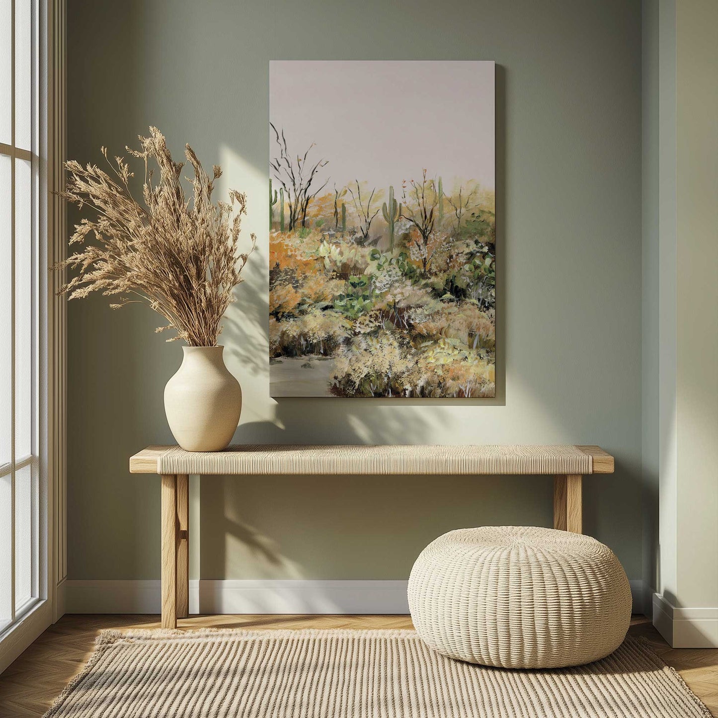 Picture of art in a room