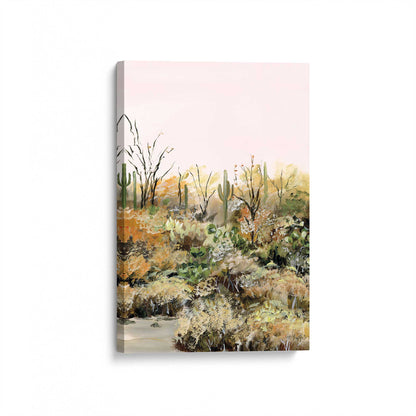 [Color:Stretched Canvas], Picture of art at an angle