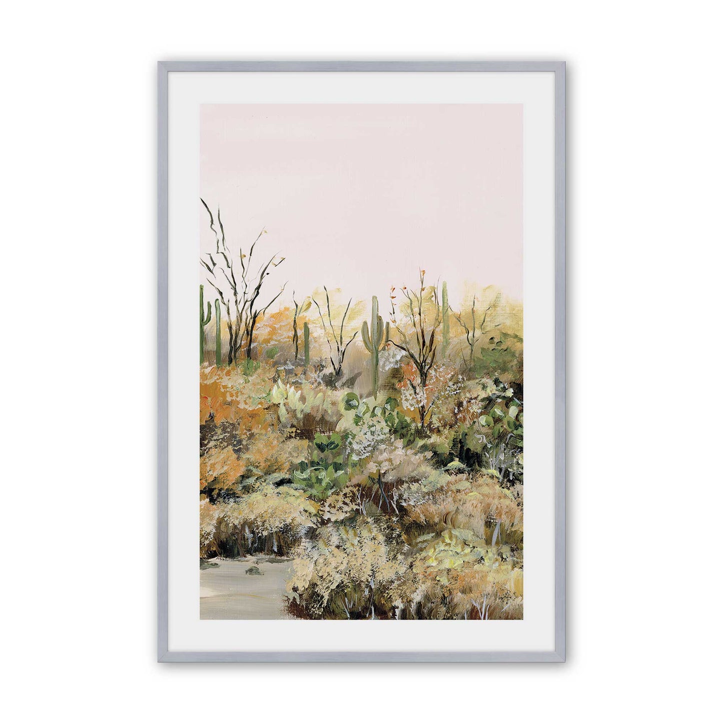 [Color:Polished Chrome], Picture of art in a Polished Chrome frame