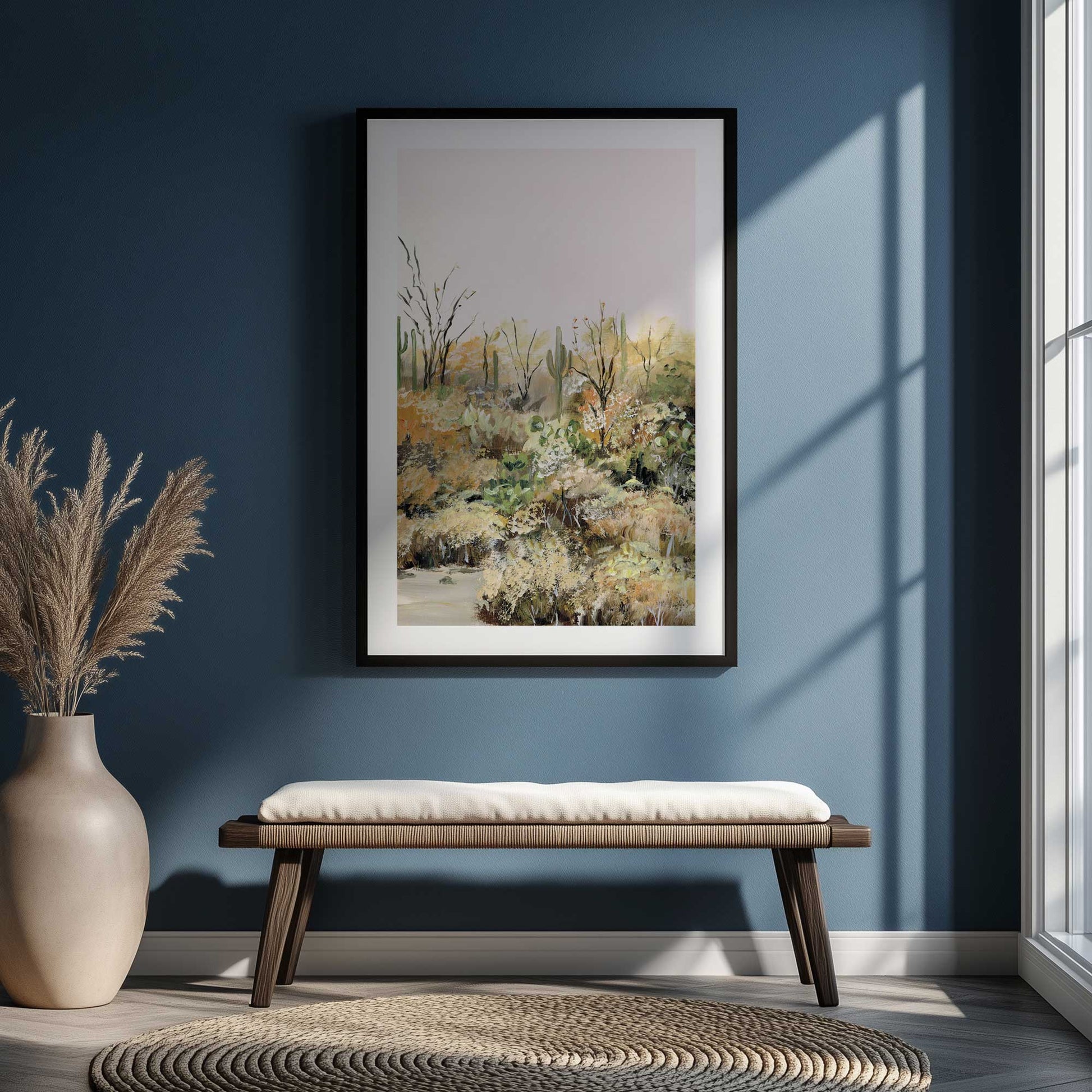 Picture of art in a room