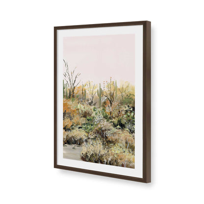 [Color:Belvinder Brown], Picture of art in a Belvinder Brown frame of the corner
