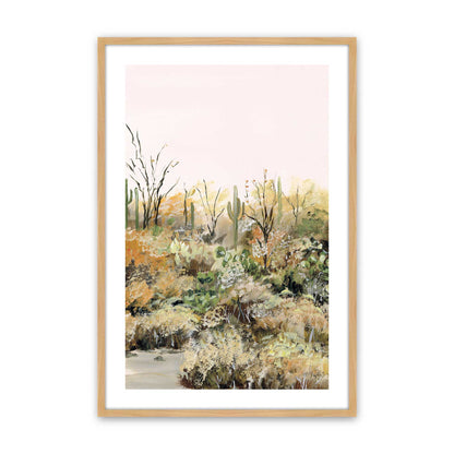 [Color:American Maple], Picture of art in a American Maple frame