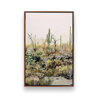 [Color:Walnut], Picture of art in a Walnut frame