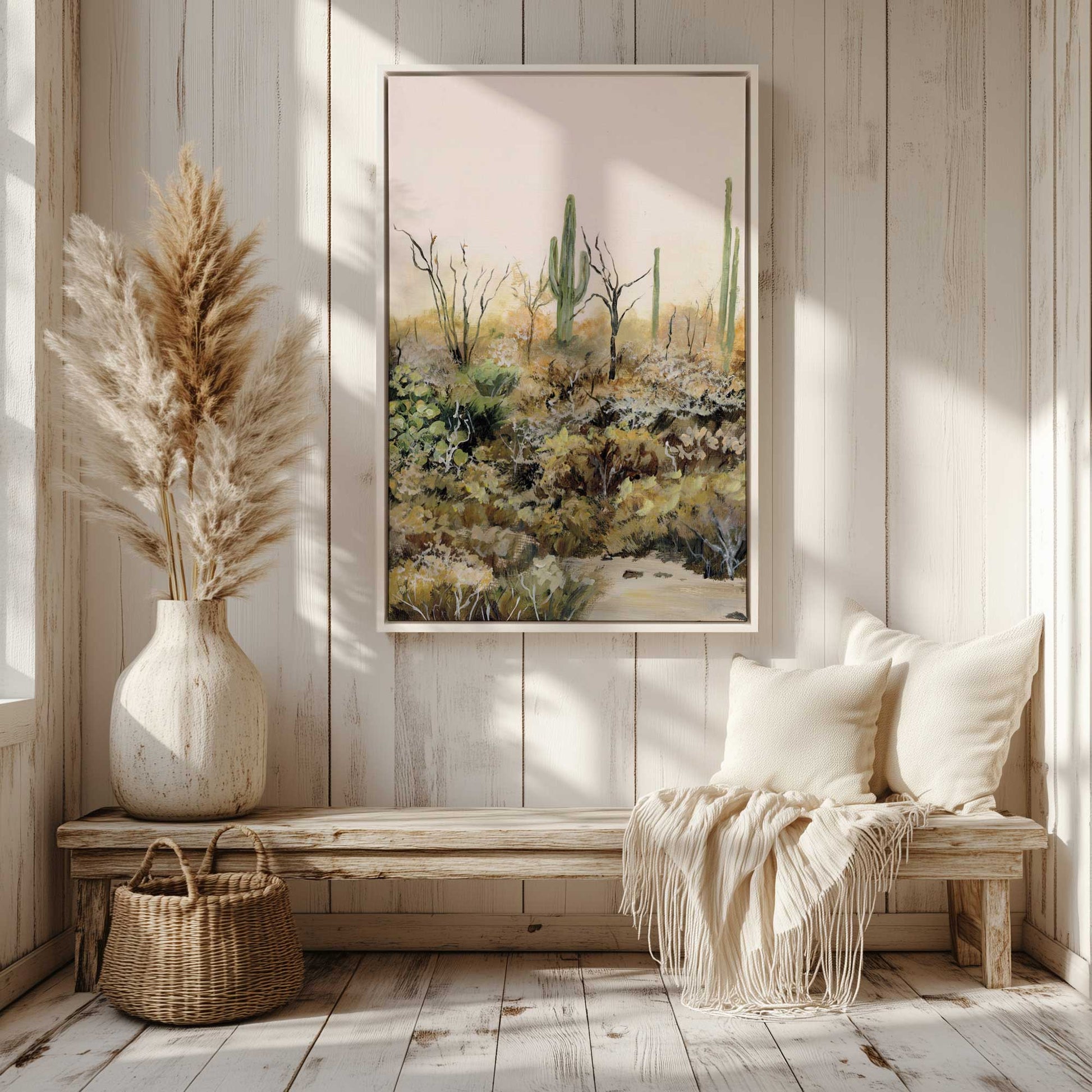 Picture of art in a room