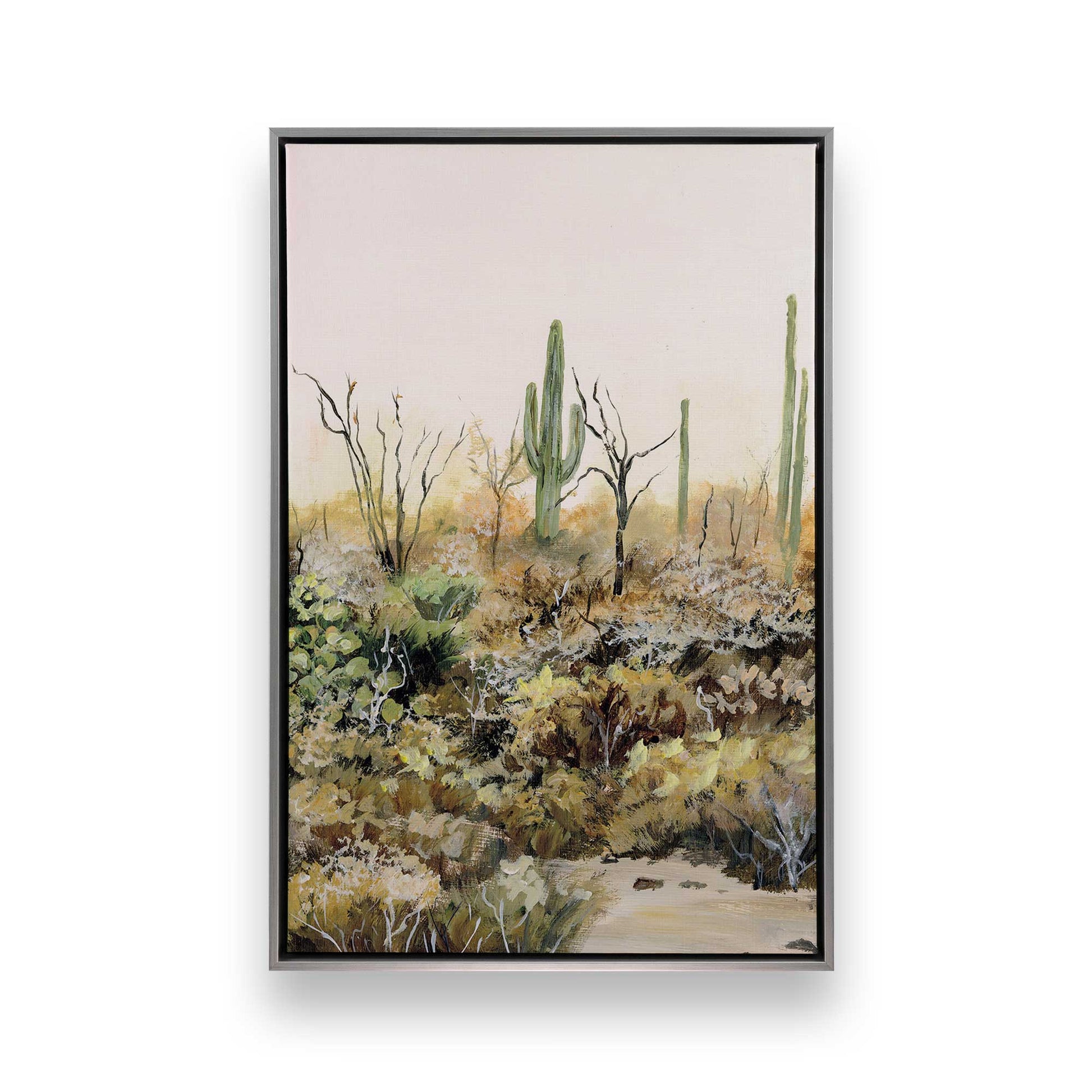 [Color:Polished Chrome], Picture of art in a Polished Chrome frame
