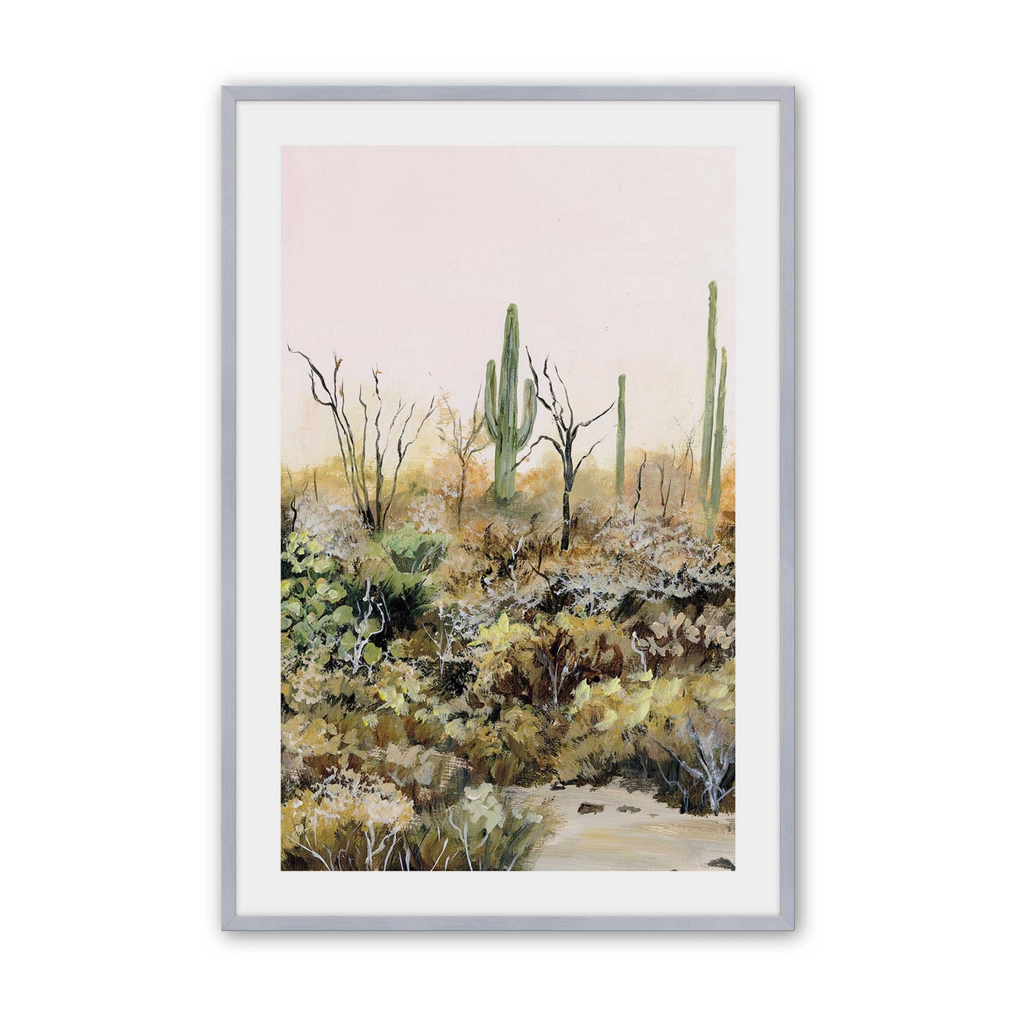[Color:Polished Chrome], Picture of art in a Polished Chrome frame