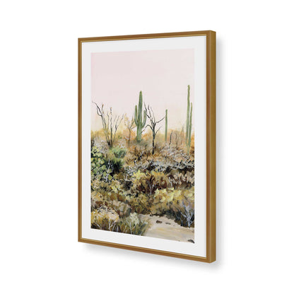 [Color:Polished Gold], Picture of art in a Polished Gold frame of the corner