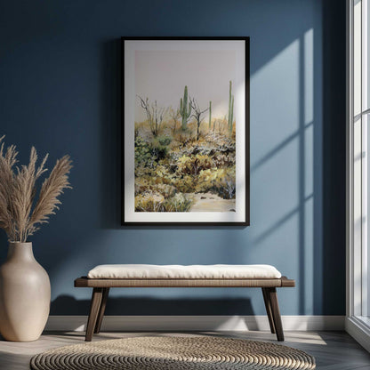 Picture of art in a room
