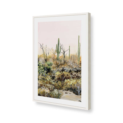 [Color:Opaque White], Picture of art in a Opaque White frame of the corner