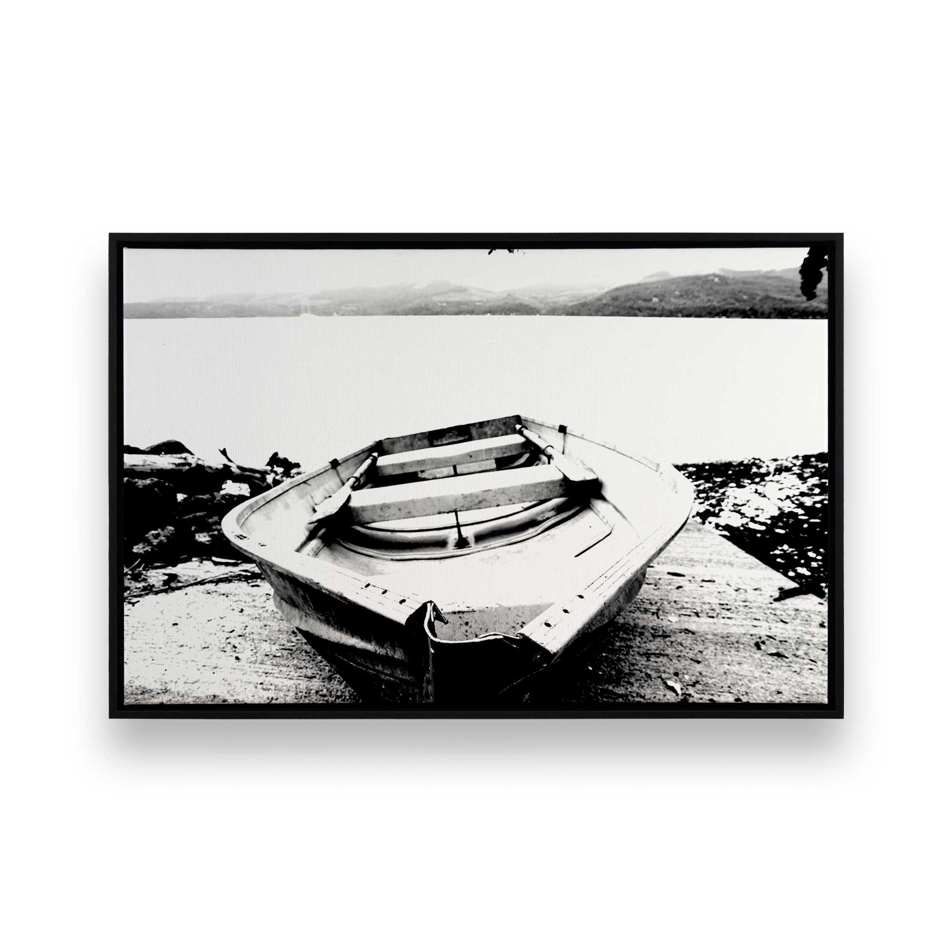 [Color:Satin Black], Picture of art in a Satin Black frame