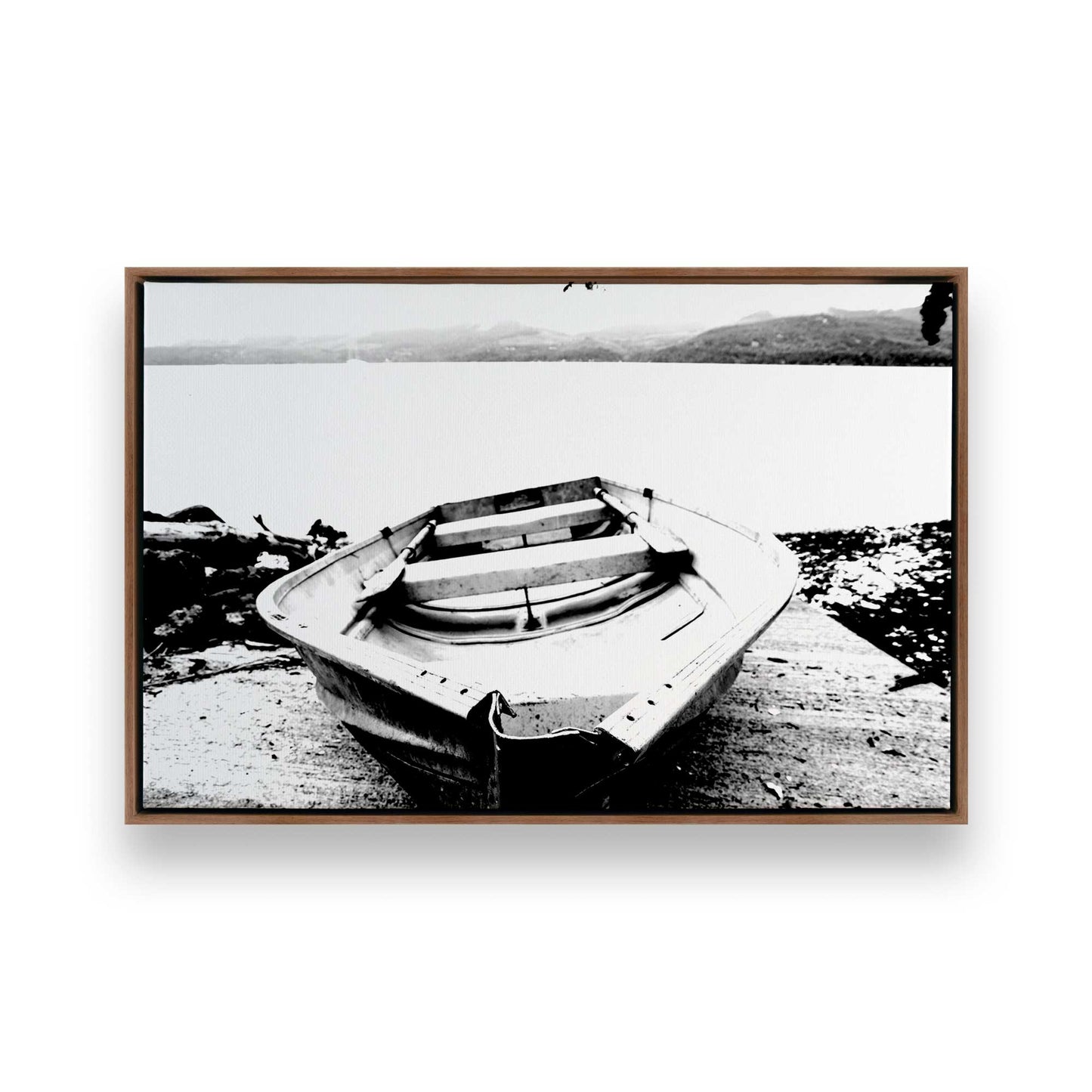[Color:Walnut], Picture of art in a Walnut frame