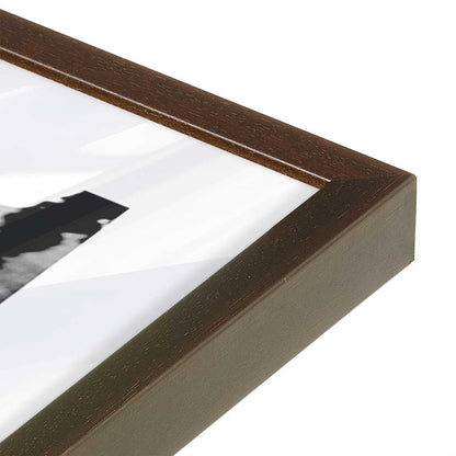 [Color:Belvinder Brown], Picture of art in a Belvinder Brown frame at an angle