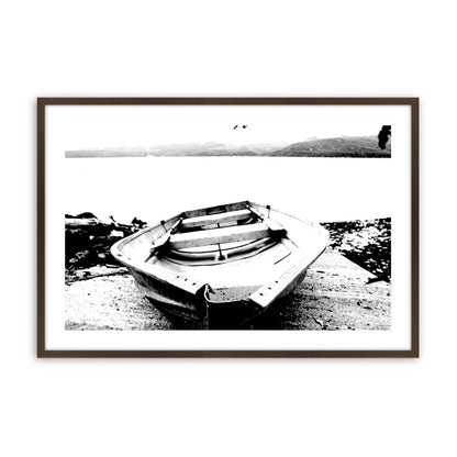 [Color:Brown], Picture of art in a Brown frame