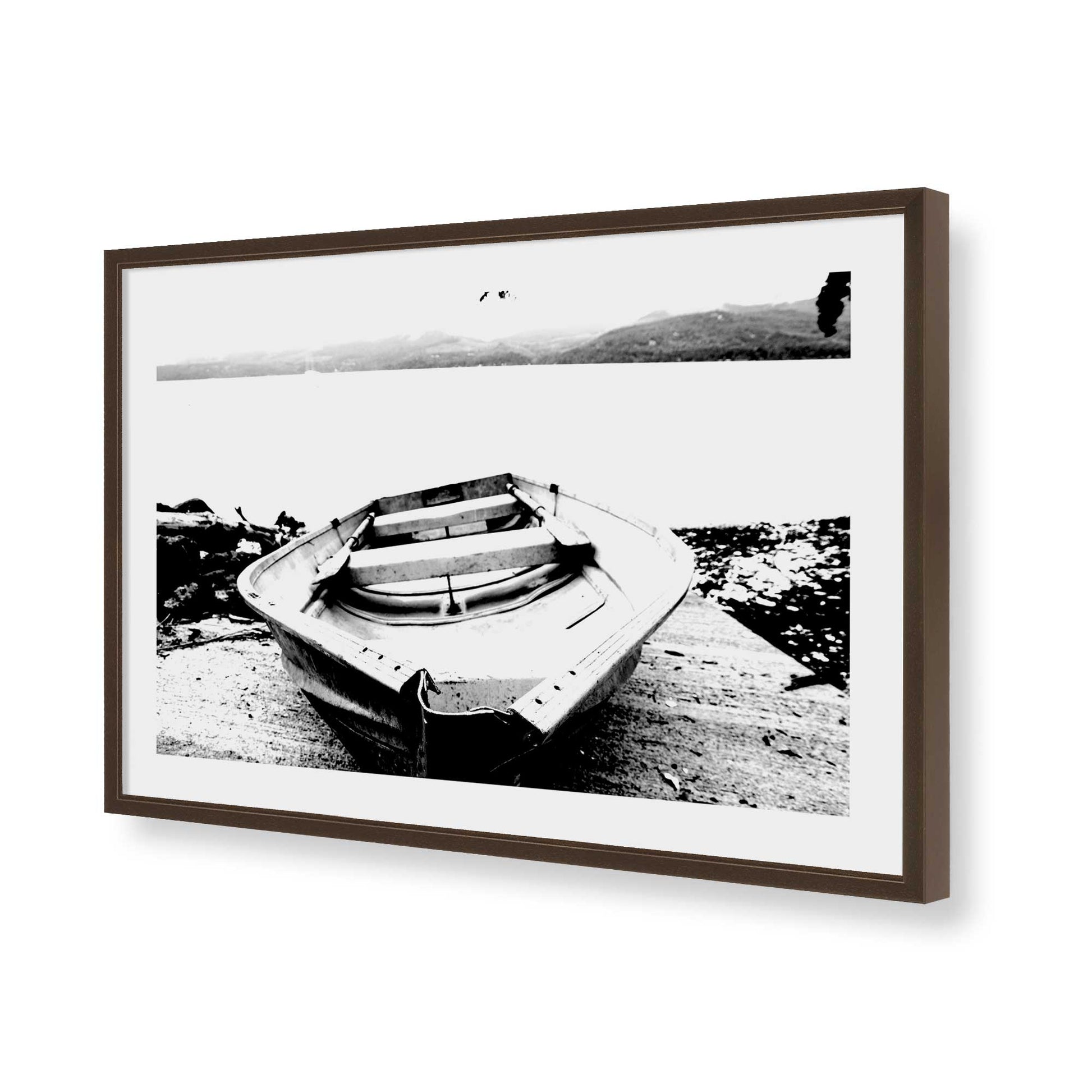 [Color:Belvinder Brown], Picture of art in a Belvinder Brown frame of the corner