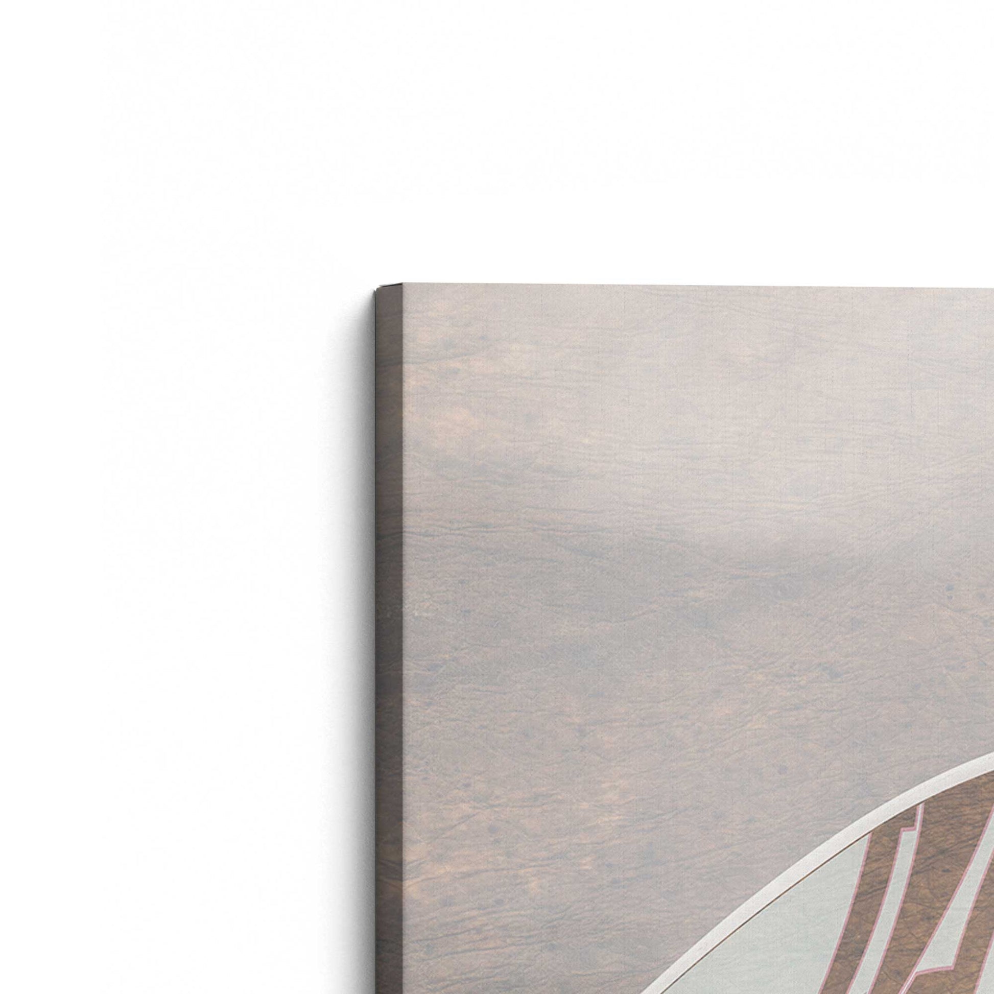 [Color:Stretched Canvas], Picture of the corner of the art