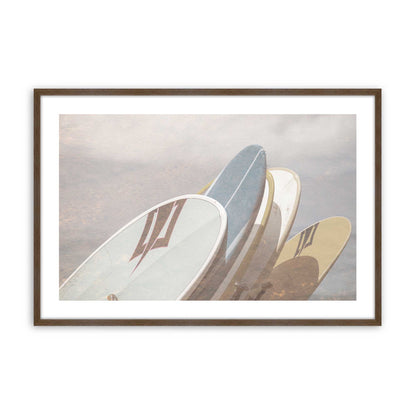 [Color:Walnut], Picture of art in a Walnut frame