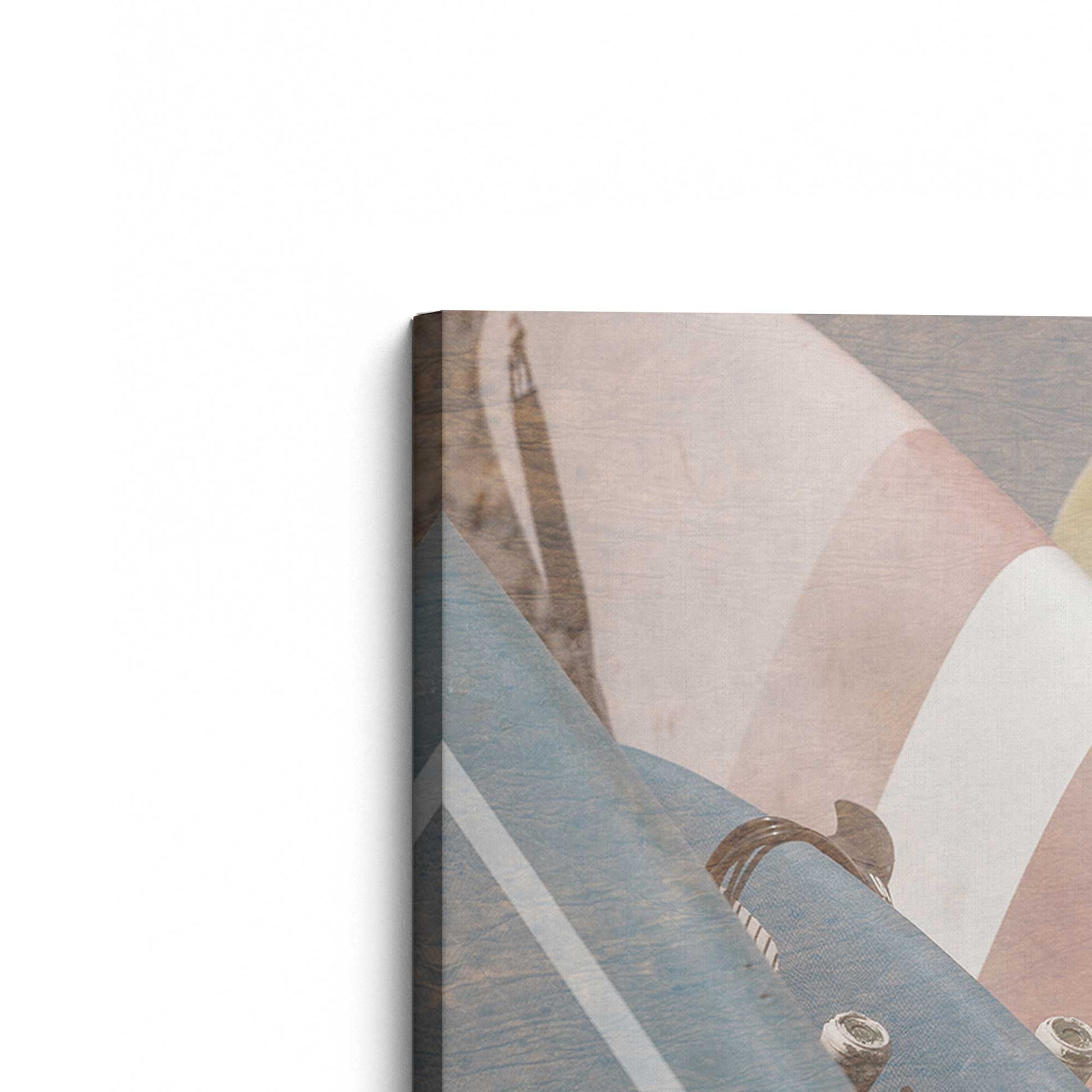 [Color:Stretched Canvas], Picture of the corner of the art