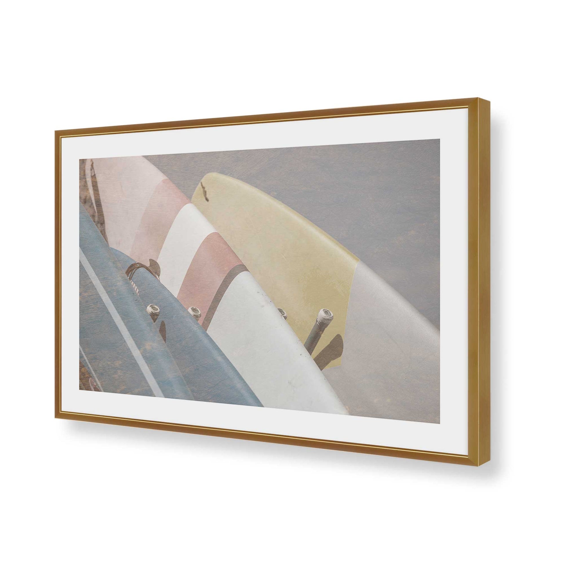 [Color:Polished Gold], Picture of art in a Polished Gold frame of the corner