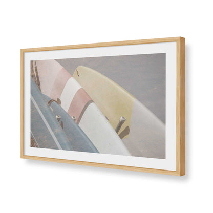 [Color:American Maple], Picture of art in a American Maple frame of the corner