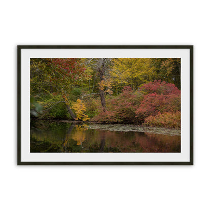 [Color:Satin Black], Picture of art in a Satin Black frame