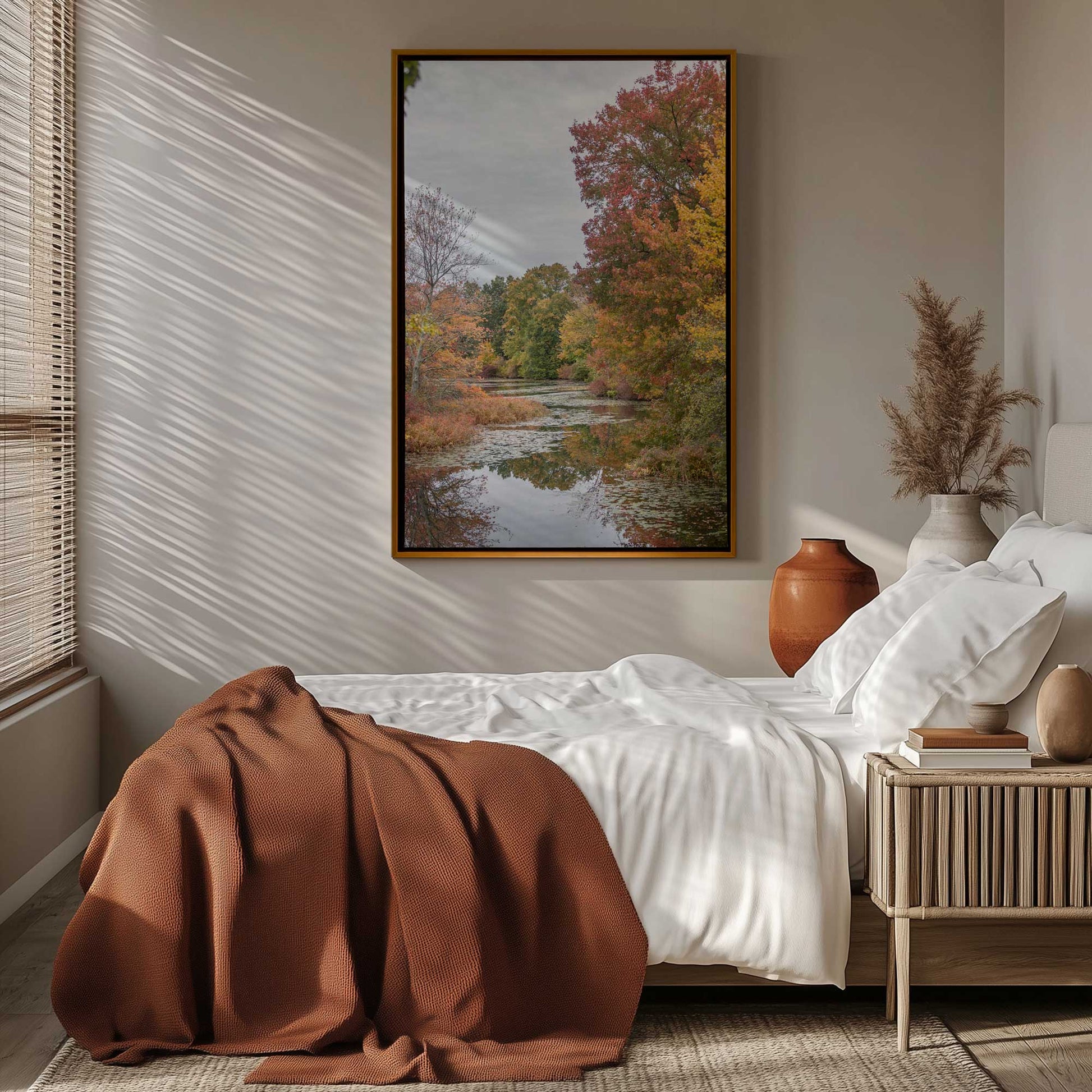 Picture of art in a room
