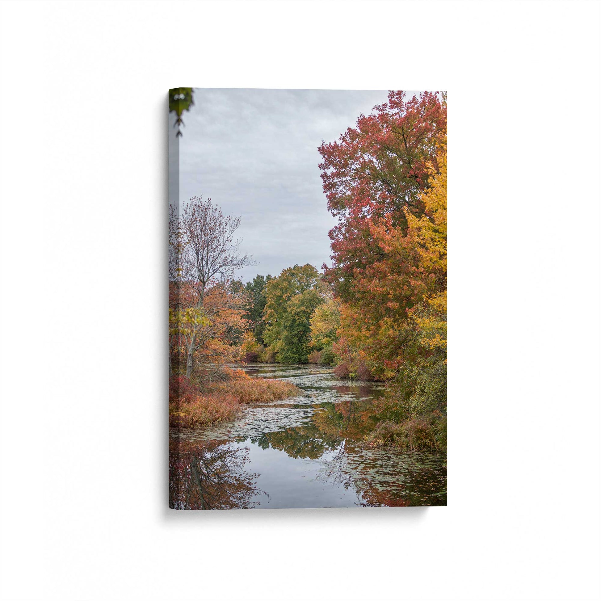 [Color:Stretched Canvas], Picture of art at an angle