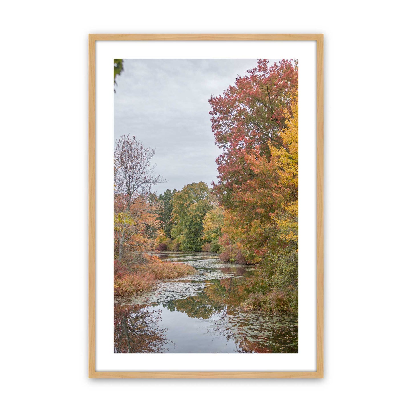 [Color:American Maple], Picture of art in a American Maple frame