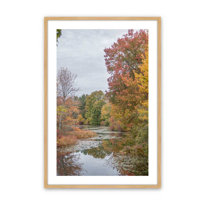 [Color:American Maple], Picture of art in a American Maple frame
