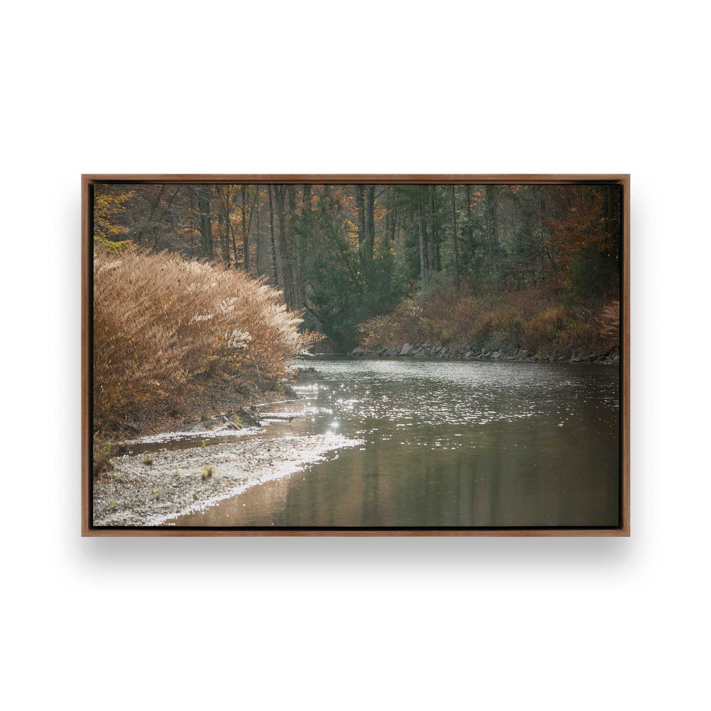 [Color:Walnut], Picture of art in a Walnut frame
