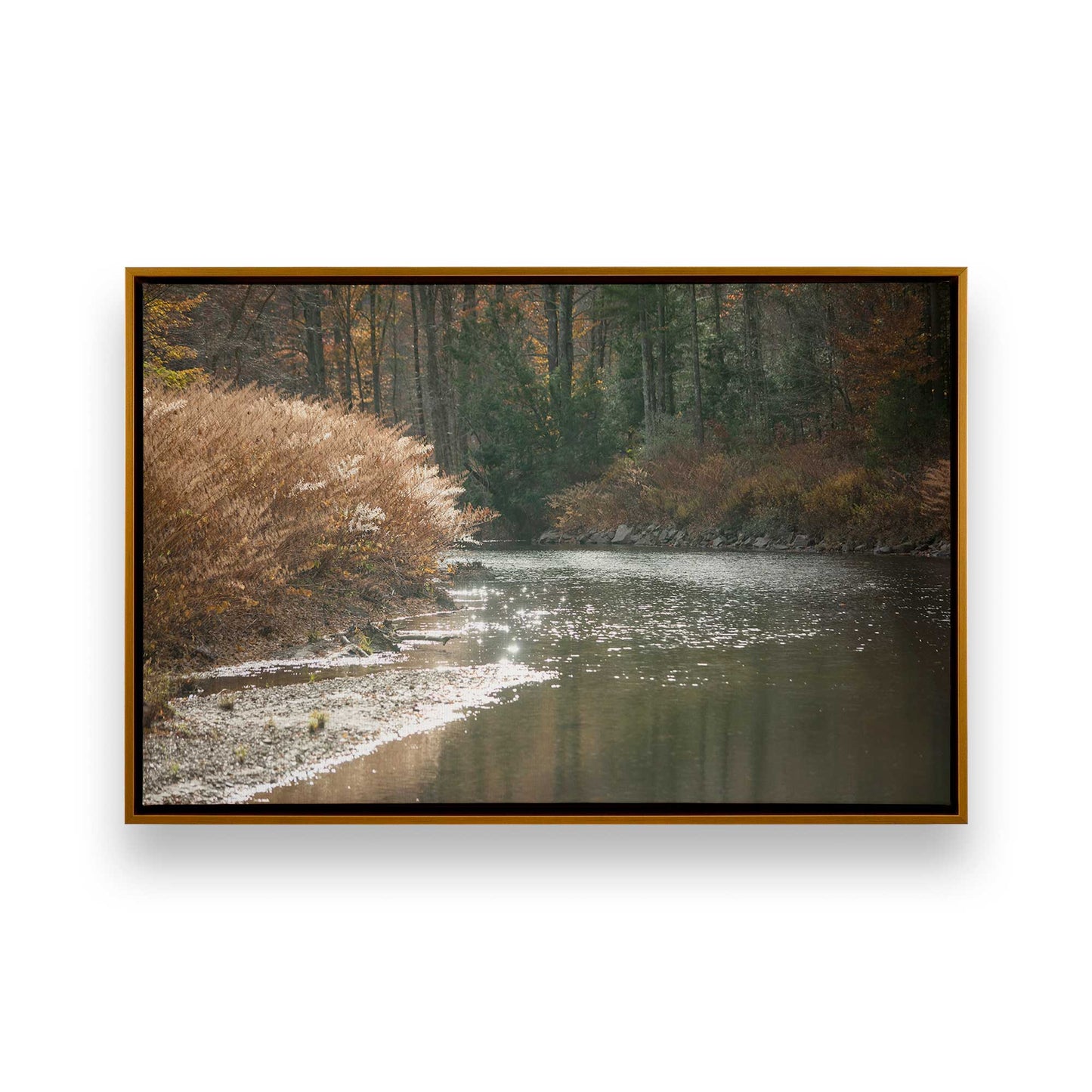 [Color:Polished Gold], Picture of art in a Polished Gold frame