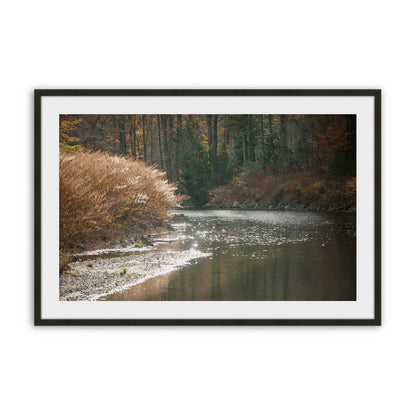 [Color:Satin Black], Picture of art in a Satin Black frame