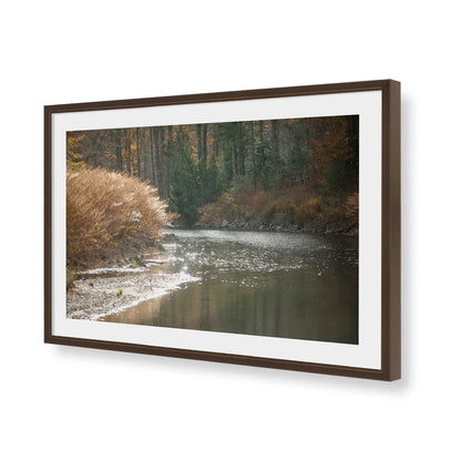 [Color:Belvinder Brown], Picture of art in a Belvinder Brown frame of the corner